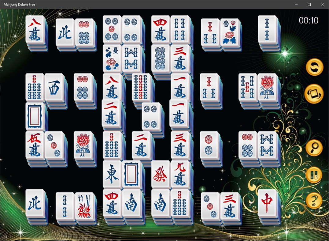 #10. Mahjong Deluxe Free (Windows) От: EnsenaSoft, S.A. de C.V.