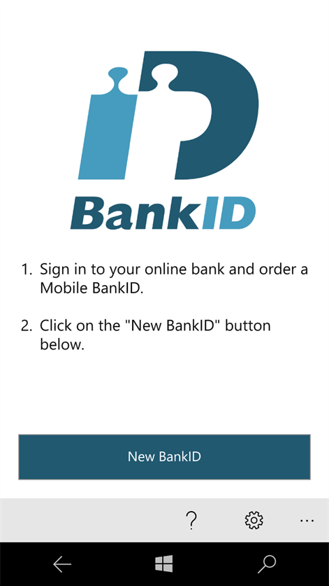 BankID säkerhetsapp Screenshots 1