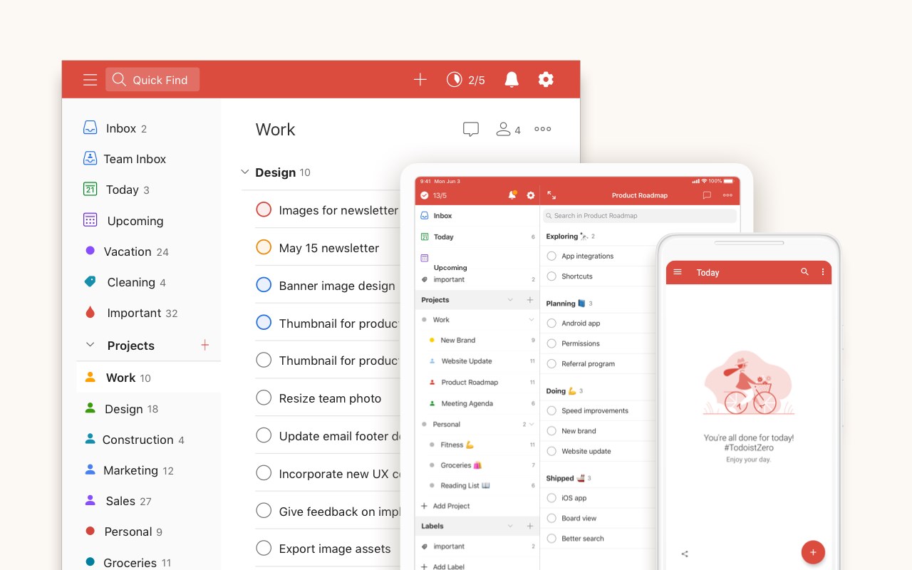 Todoist for Microsoft Edge