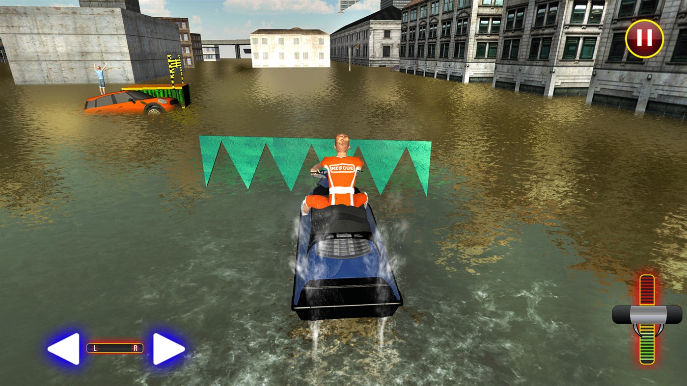 #5. Jet Ski Rescue Simulator: Coast Guard Team (Windows) بواسطة: AptechMedia