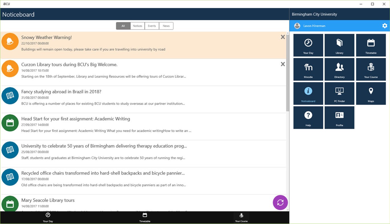 #4. iBCU (Windows) โดย: Birmingham City University