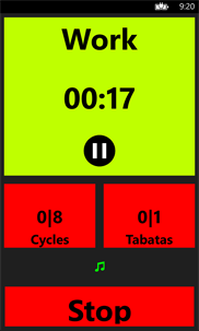 Tabatа Timer screenshot 3