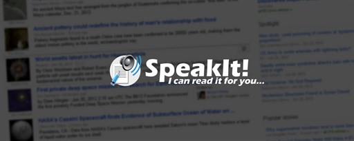 SpeakIt! - Text to speech for Microsoft Edge marquee promo image