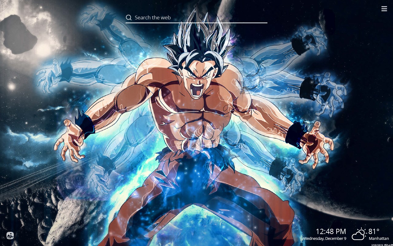 Goku Ultra Instinct Hd Wallpapers New Tab - Microsoft Edge Addons