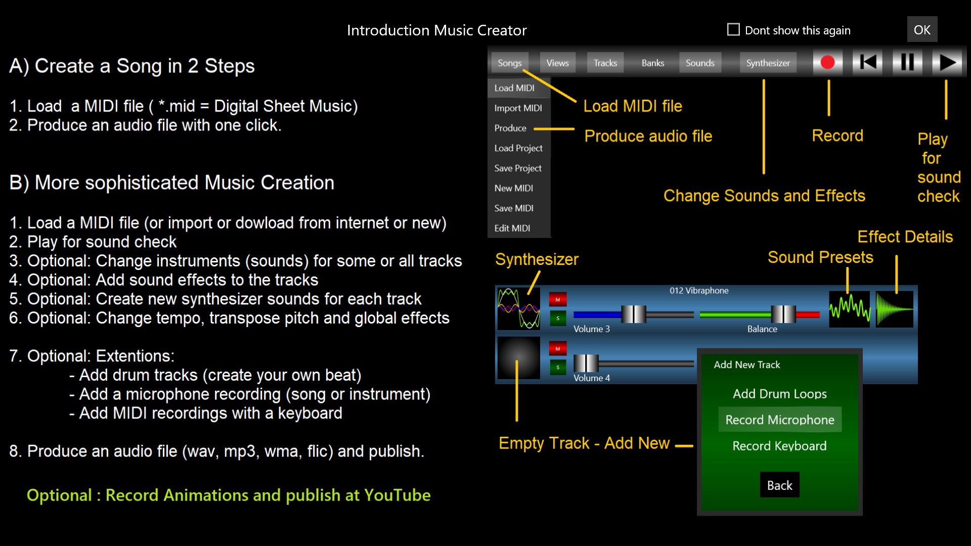 Music Creator Screenshot