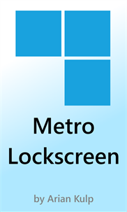 Metro Lockscreen Creator screenshot 1