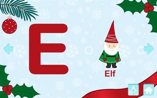 ABC: Christmas Alphabet Game - Learn the Alphabet screenshot 2