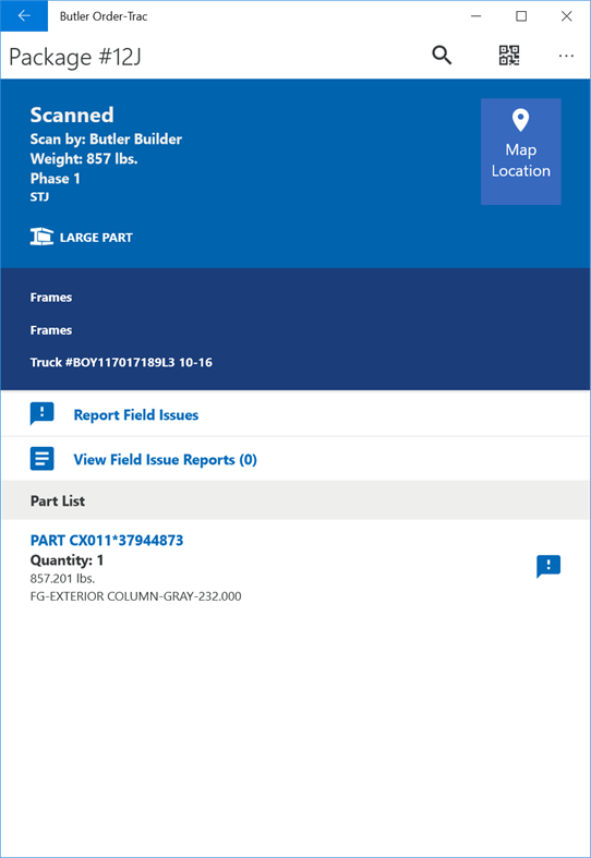 #4. Butler Order-Trac (Windows) Podle: BlueScope Buildings North America, Inc.