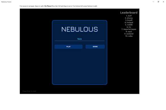 Nebulous Future screenshot 1