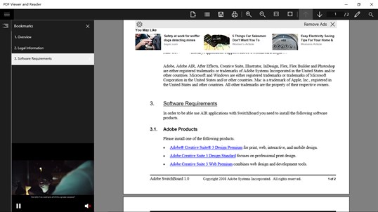 PDF Reader & Viewer screenshot 1