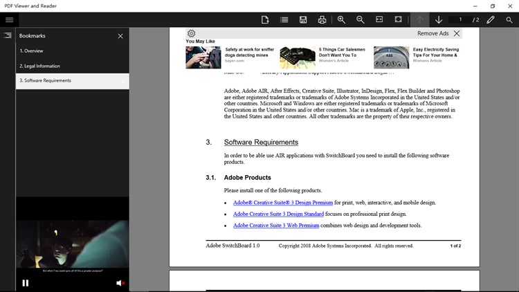 PDF Reader & Viewer - PC - (Windows)