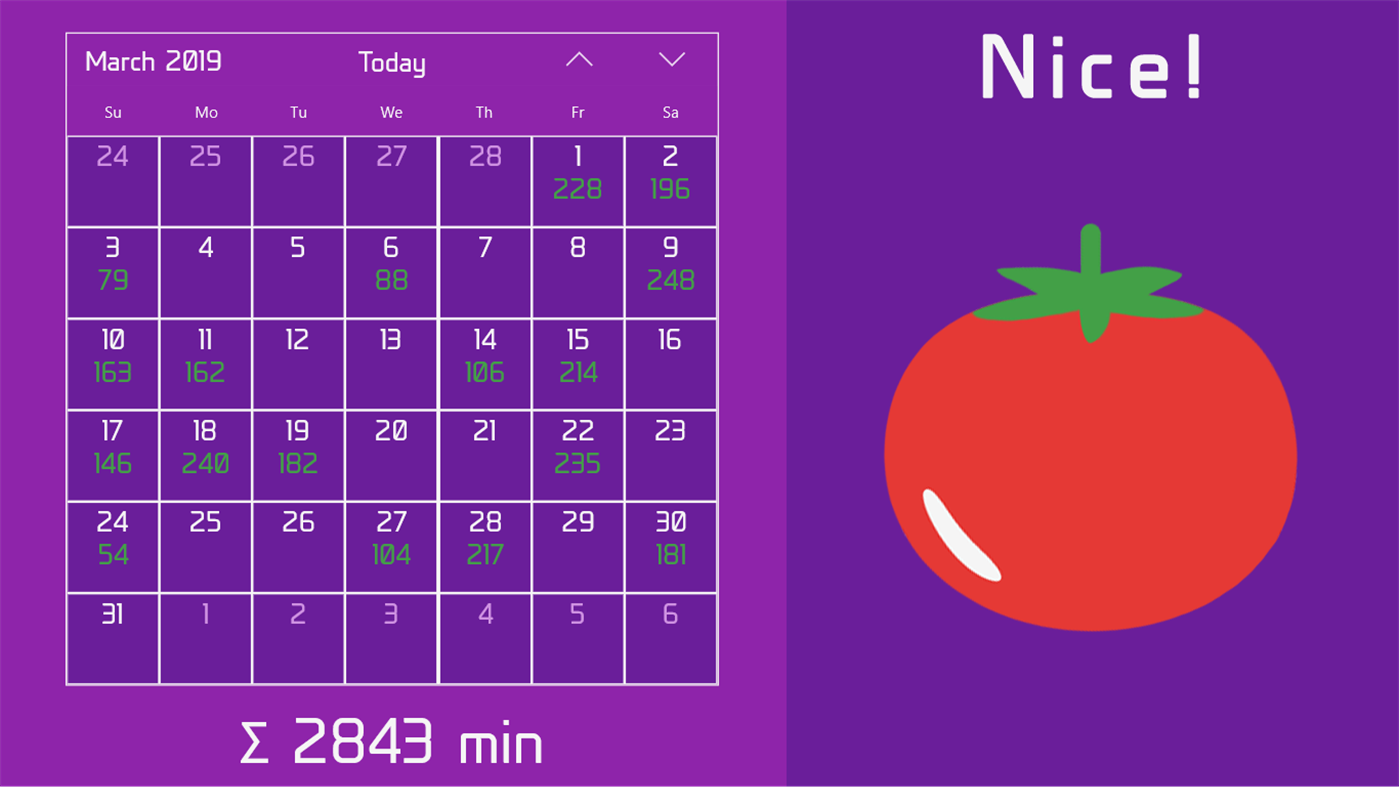 #3. PowerPom - Pomodoro Timer (Windows) Tekijänä: Productive Team