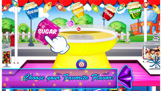 Cotton Candy Maker - Kids Sweet Treats Candy Shop screenshot 2