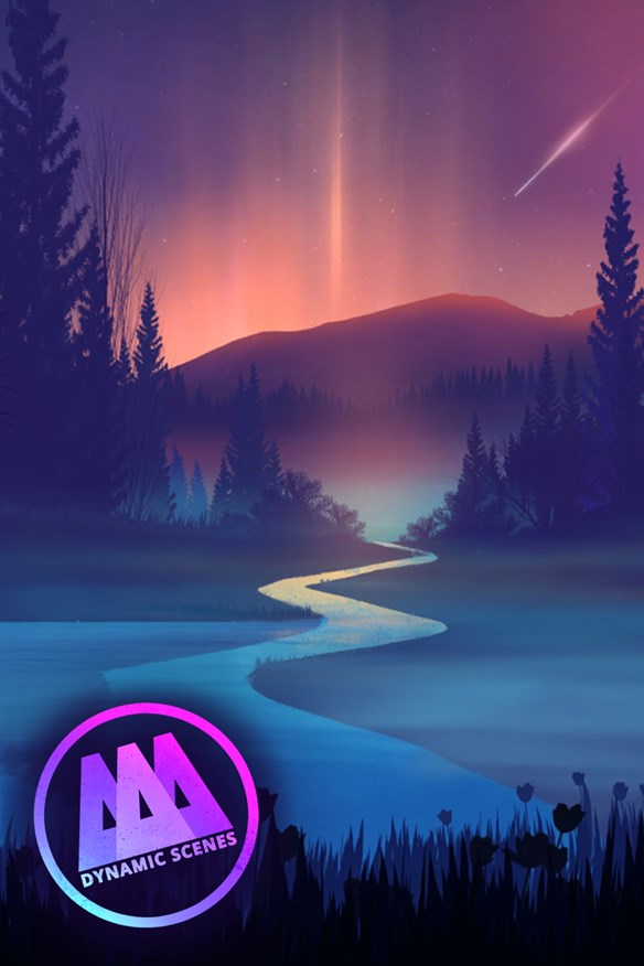 AAA Dynamic Scenes - Midnight Countryside Dynamic Scene Xbox Series X|S and Xbox One cover art