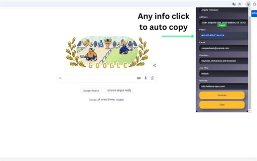 Fake Info Generator - Random Data for Testing