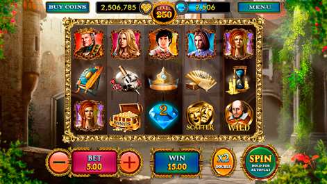 Shakespeare Slots - Medieval Poetry Screenshots 2