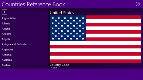 Countries Reference Book Screenshots 1