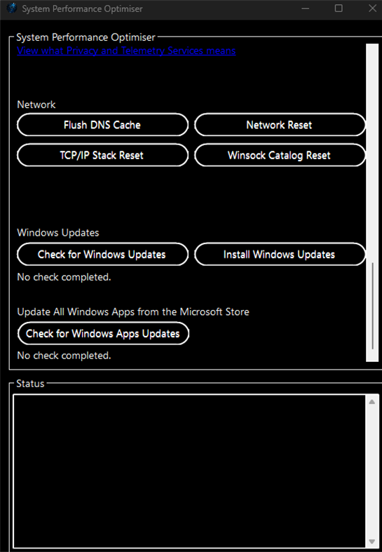 #4. FW System Performance Optimiser (Windows) Ved: Fullyworked