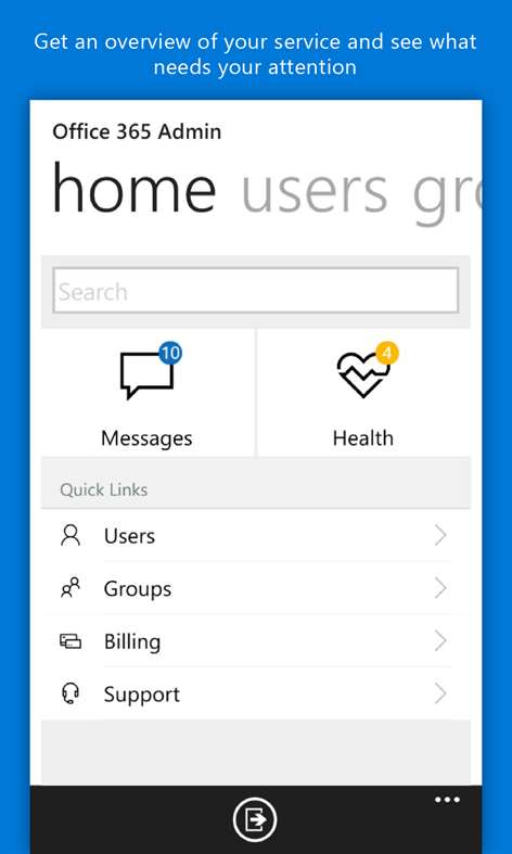 Office 365 Admin Screenshots 1