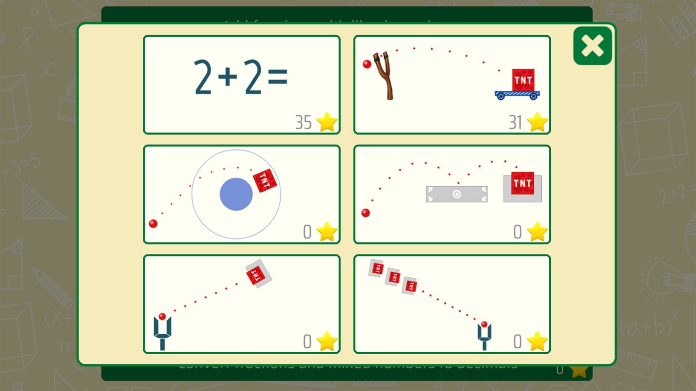 #9. Third grade Math skills - Fractions and Decimals (Windows) Podle: Sergey Malugin