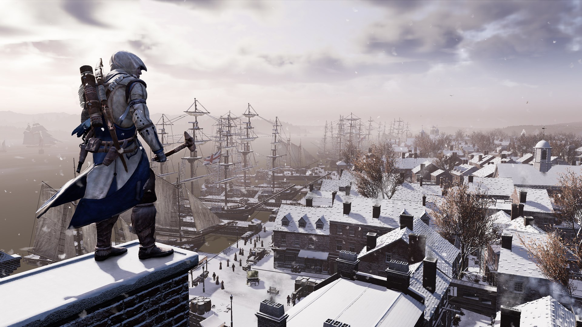 Скриншот №1 к Assassins Creed® III Обновленная версия