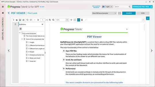 Telerik UI for WPF Examples screenshot 7