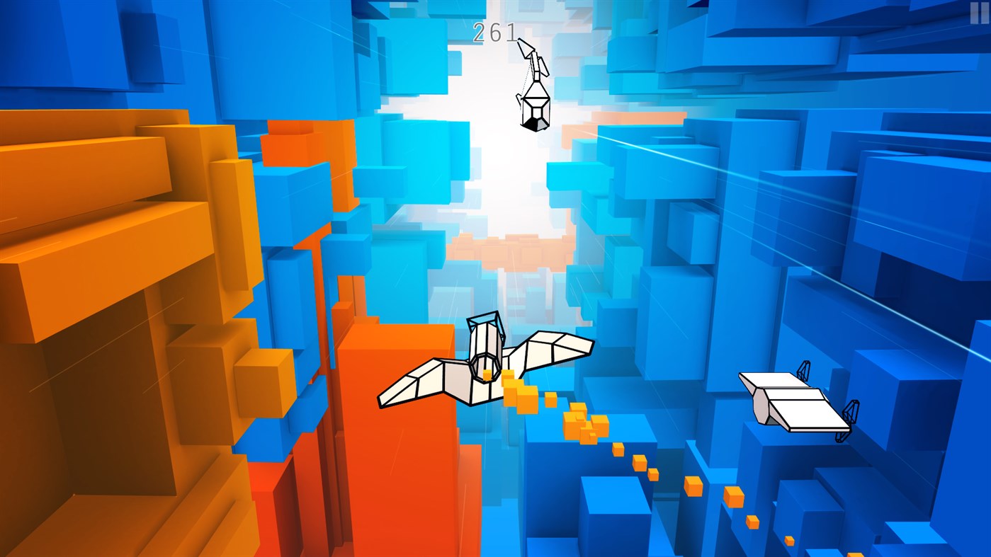#1. Voxel Fly (Windows) 由: Cenda Games