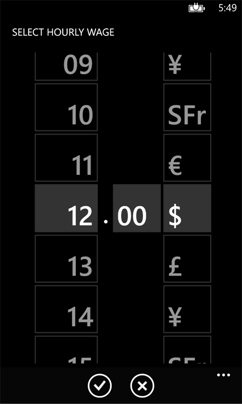 Wage Calculator Screenshots 2