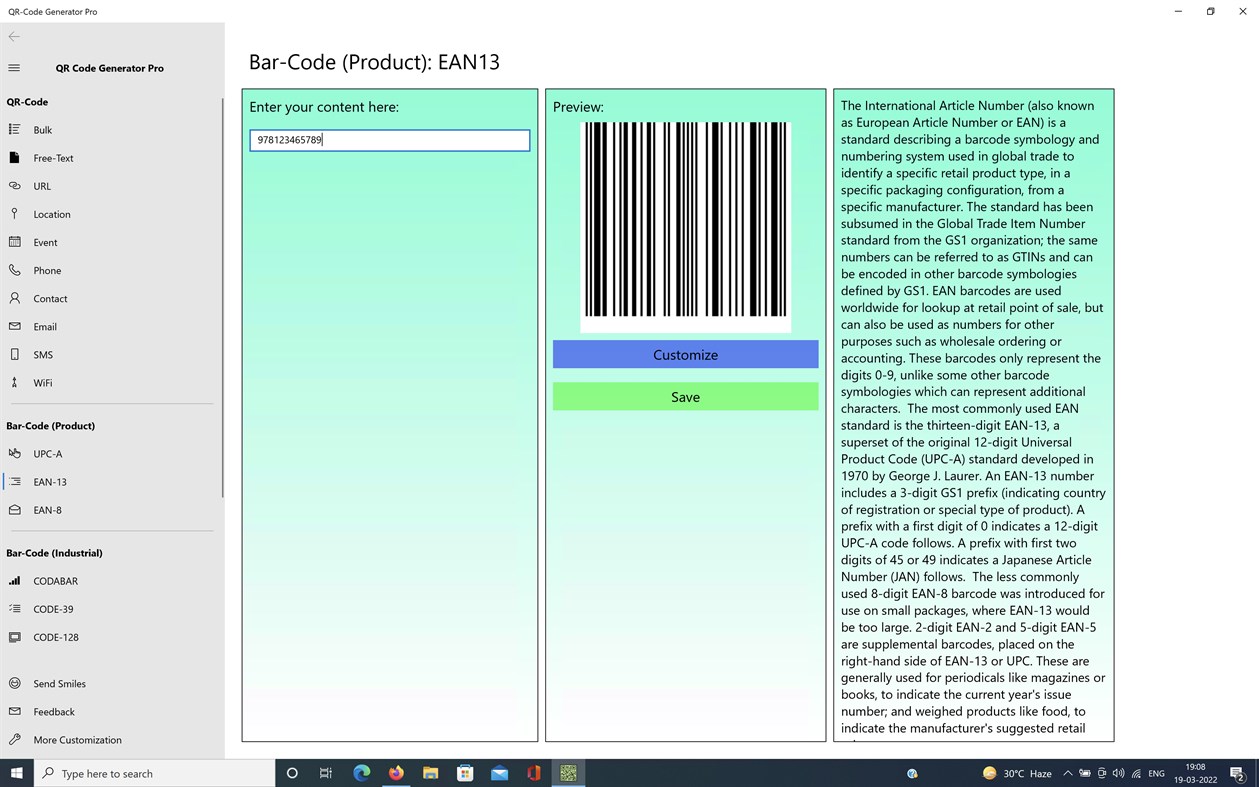 #4. QR-Code Generator Pro (Windows) Door: Srujan Jha
