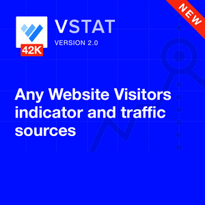VStat 2 - visit statistics & website traffic