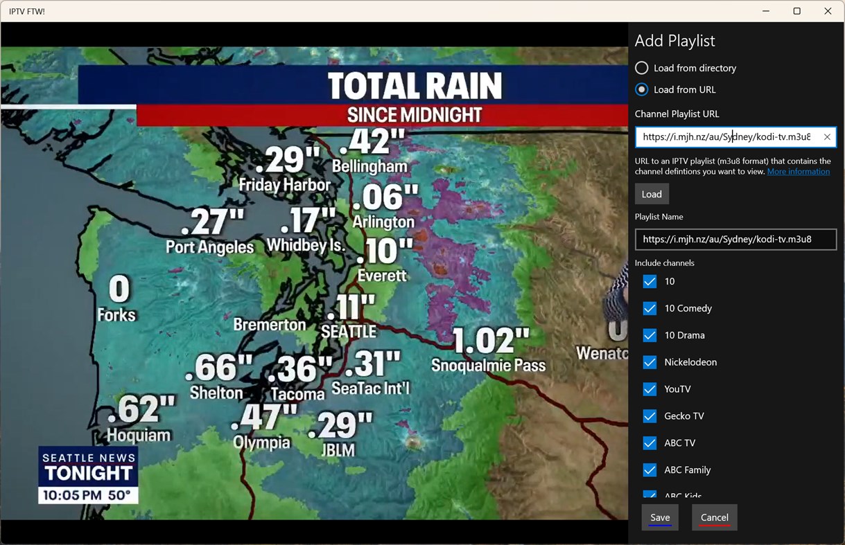 #4. IPTV FTW! (Windows) De: Thirty Hippos
