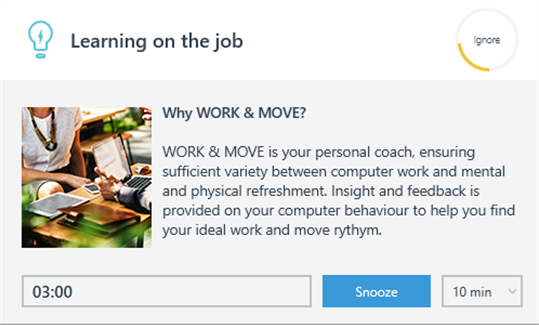 WORK & MOVE screenshot 4