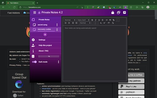 Private Notes - Secure & Encrypted Note Taking