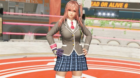 DOA6 穗香 改變形象女學生服裝（帶眼鏡）