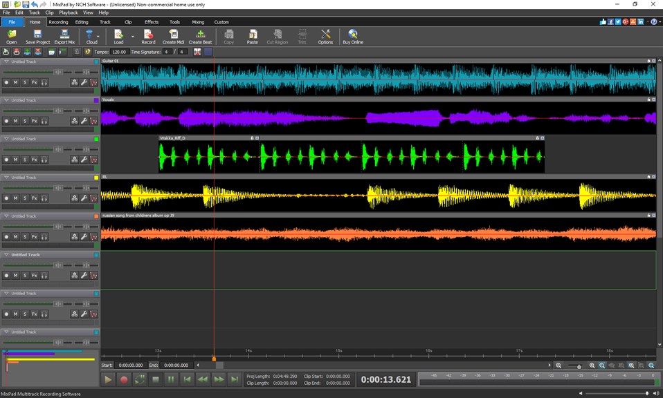 MixPad Multitrack Music Mixer_1