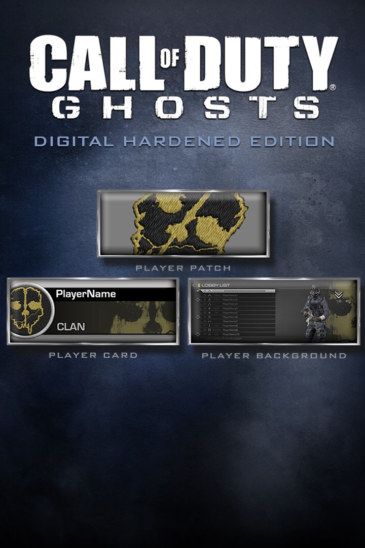 call of duty ghosts hardened edition