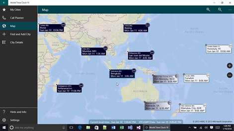 World Time Clock Screenshots 1