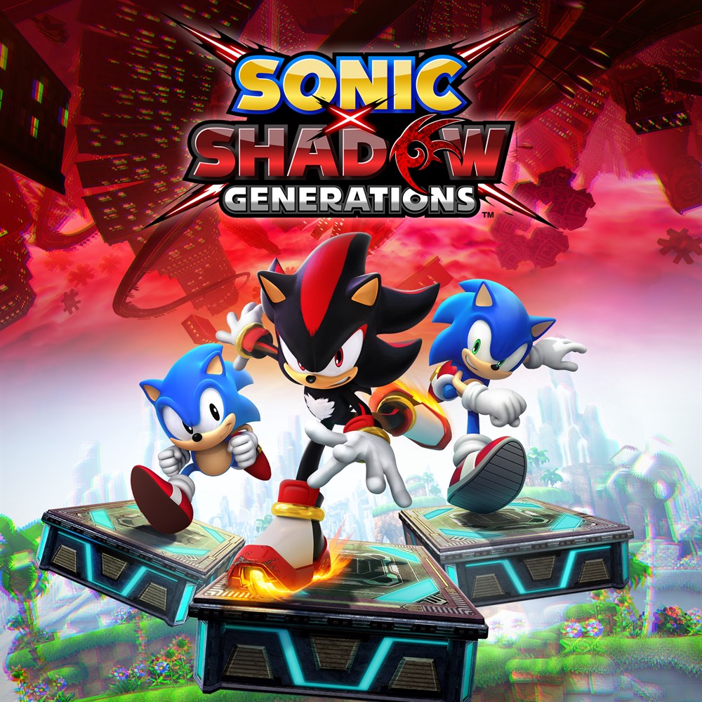 SONIC X SHADOW GENERATIONS cover art (full size)