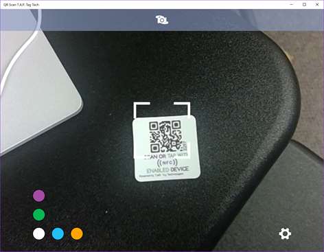 QR Reader - T.A.P. Tag Tech Screenshots 2