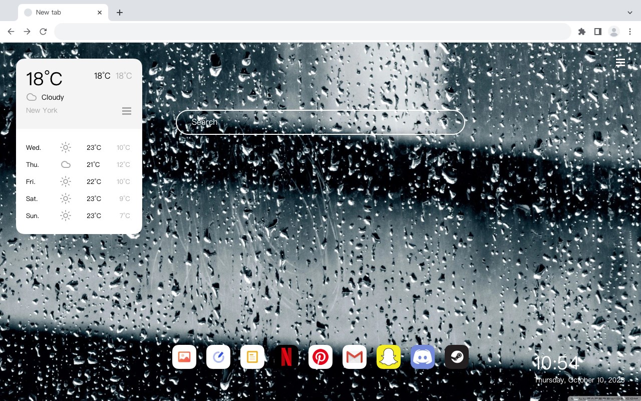 Rainy Wallpaper HD HomePage