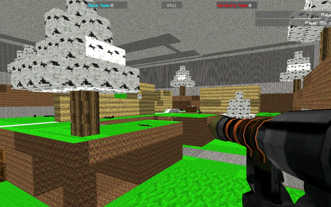 #1. Pixel Combat Online Shooter Games (Windows) Podle: AngryGamez