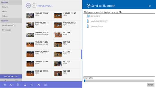 Send to Bluetooth screenshot 7