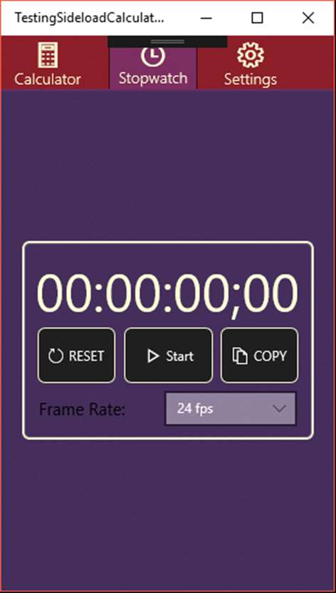 AWI Timecode Calculator Screenshots 2