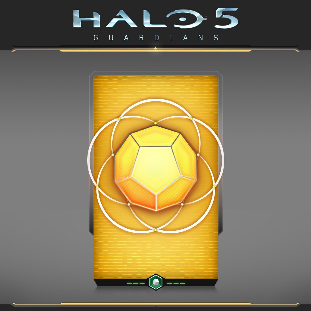 Halo 5: Guardians — золотой REQ-набор