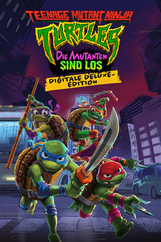 Boxaufnahme von Teenage Mutant Ninja Turtles: Die Mutanten sind Los - Digitale Deluxe-Edition