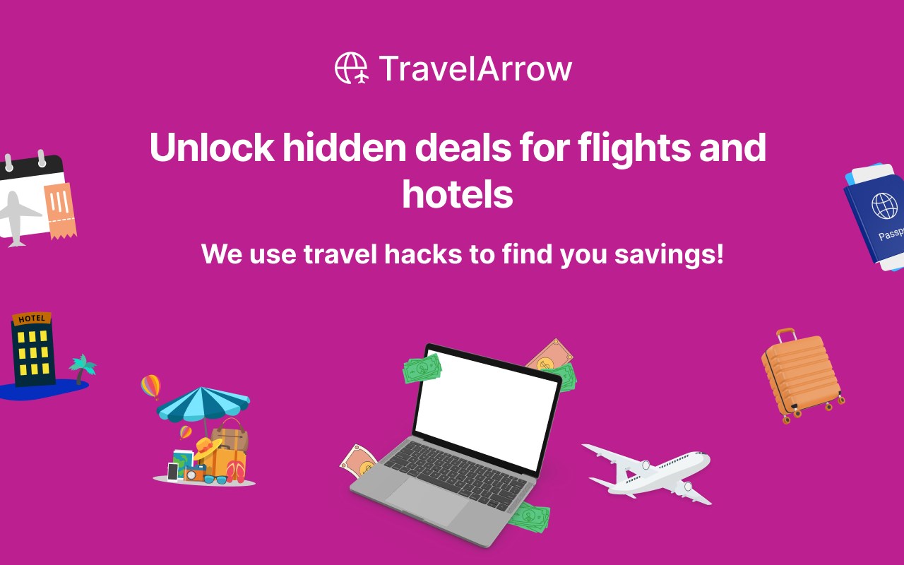 TravelArrow - Hidden Flight and Hotel Deals