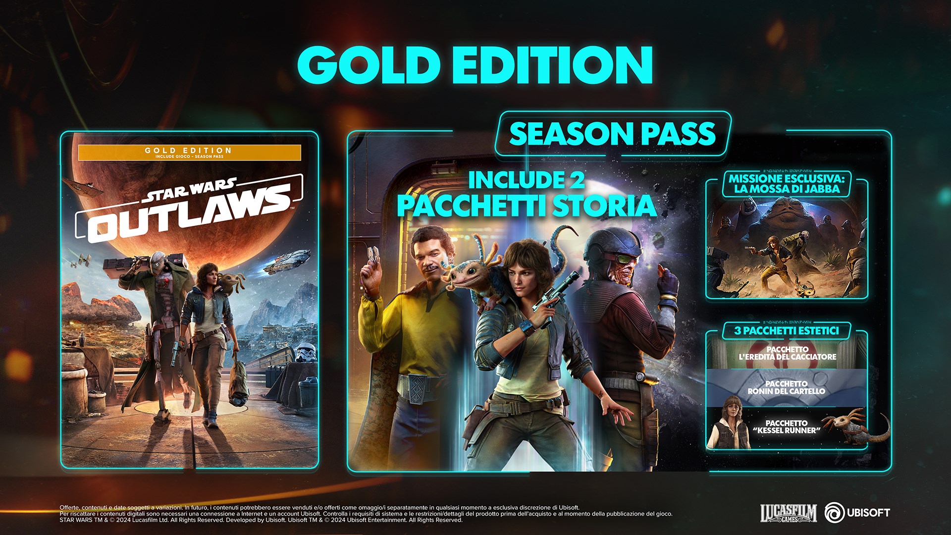 Star Wars Outlaws Gold Edition | Xbox | Chiave | Privato