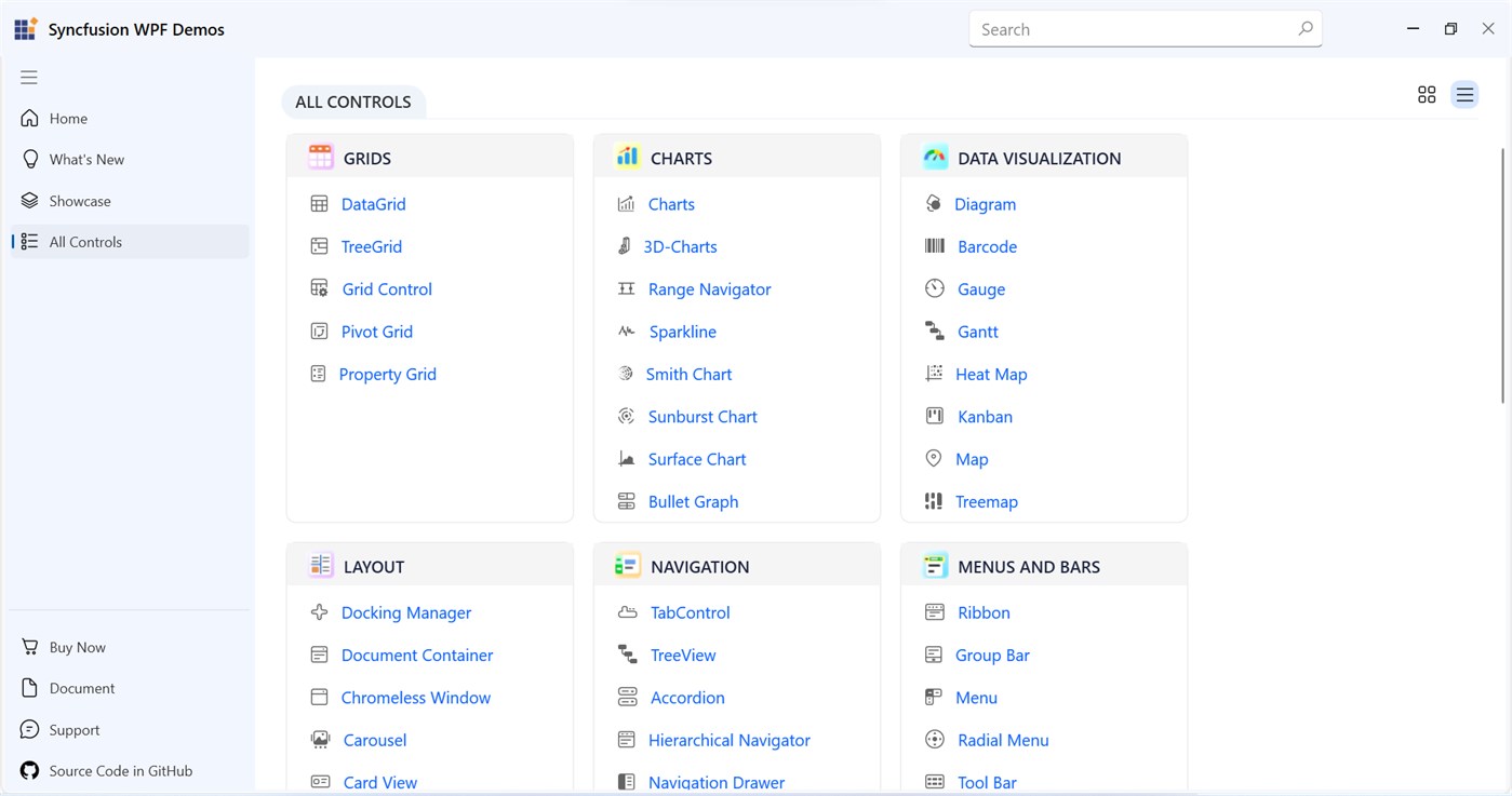 #2. Syncfusion WPF Controls Examples (Windows) Od: Syncfusion Inc