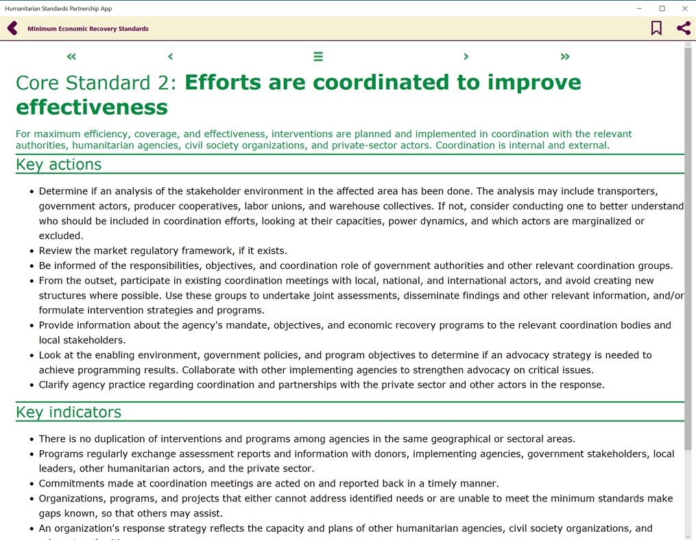 #4. Humanitarian Standards Partnership App (Windows) 由: Data Nirvana