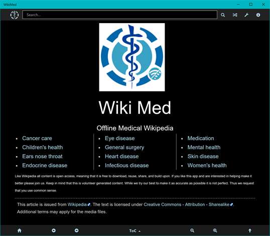 WikiMed screenshot 5